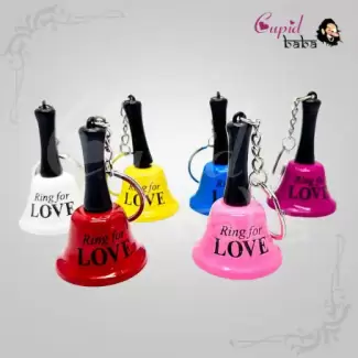 Ring for Love Keychain Bell
