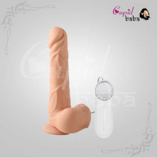 7 inch Realistic Vibrating Dildo with Suction Cup