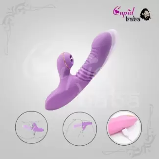 7 Powerful Modes Thrusting Clitoris and G-spot Stimulation Vibrator for Couples